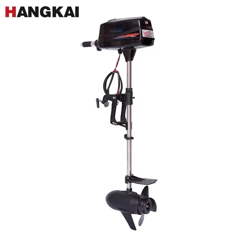HANGKAI Strong Powerful 2200W Brushless 60V 10HP Electric Outboard Engine For Boat Sale