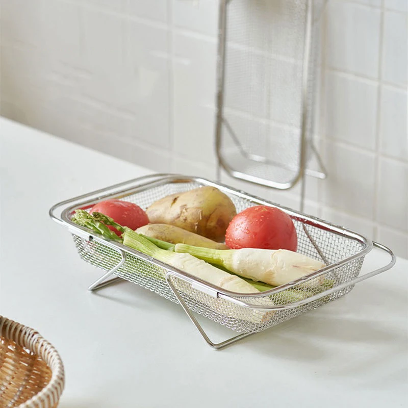 Stainless Steel Kitchen Sink, Telescopic Sink, Draining Rack, Multi-functional Tableware And Chopsticks Draining Rack