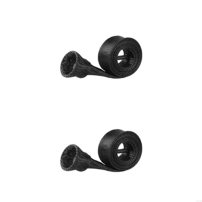 83CB Fishing Rod Sleeves Protective Rod Socks Replacement Fishing Braided Net Protector Accessories Tool