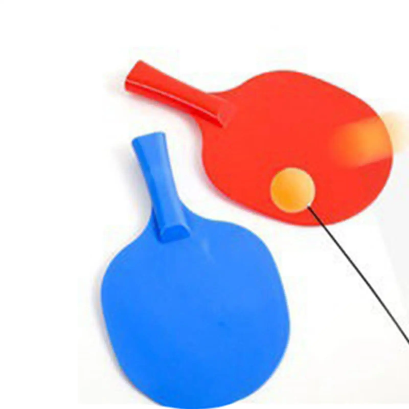 Table Tennis Trainer Ping Pong Paddles and Balls Set Training Metal Base