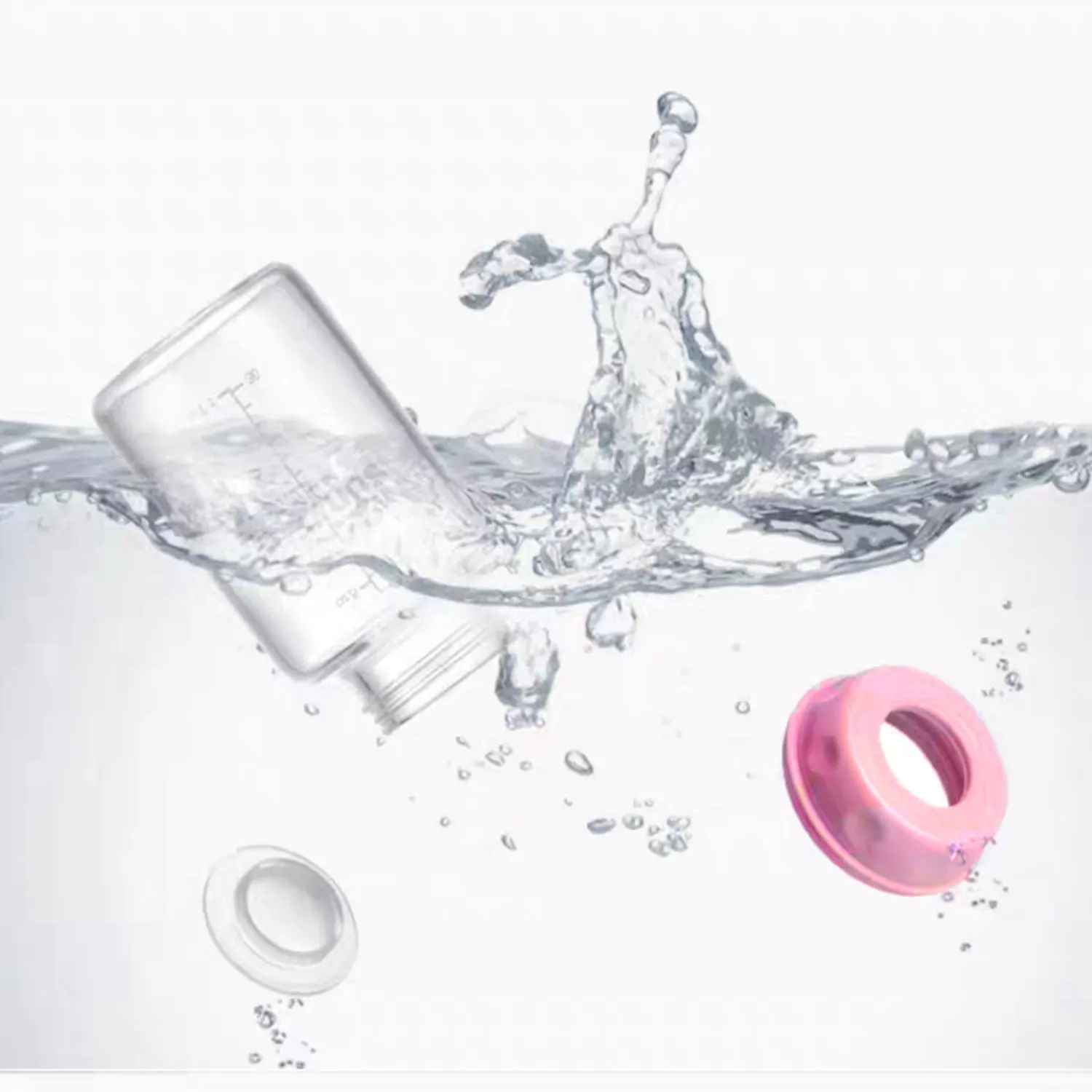 زجاجة حليب الثدي من بولي بروبلين للأطفال ، زجاجة ت...