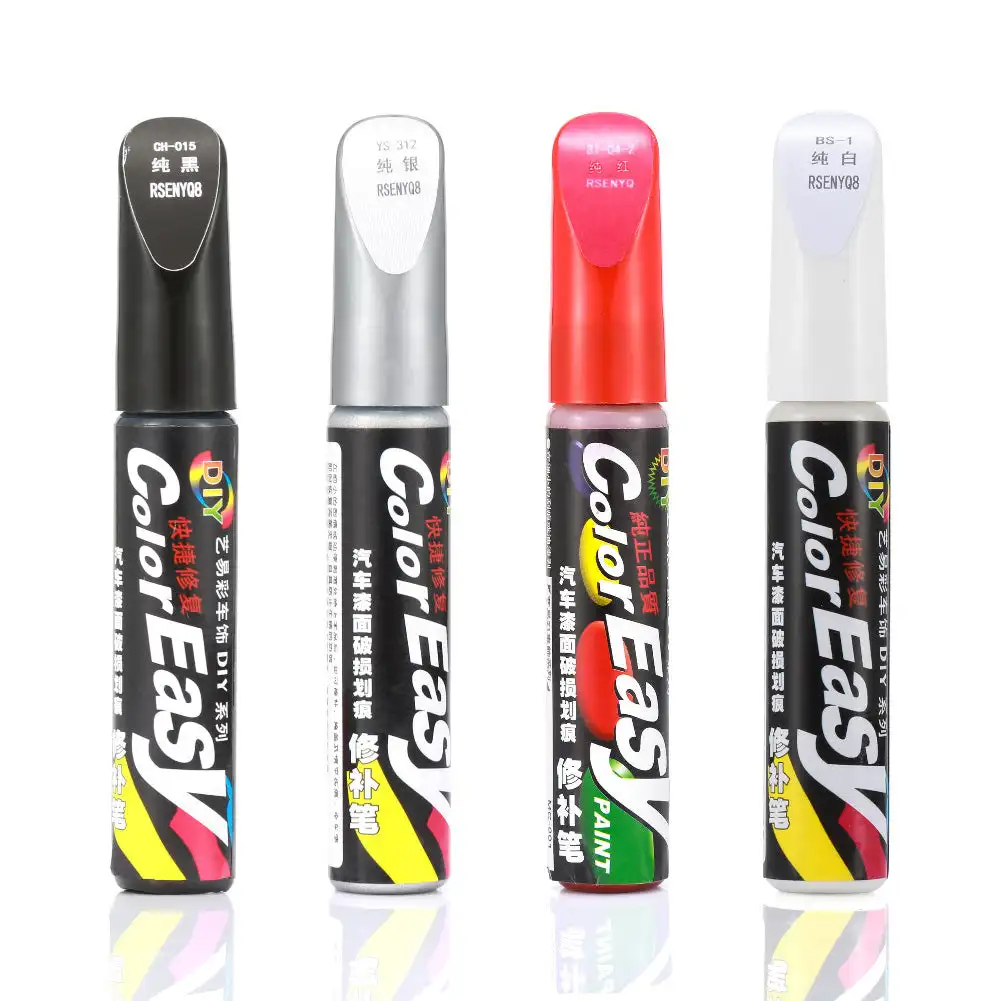 Colorful Car Coat Scratch Clear Repair Paint Pen Touch Up Pen Waterproof Repair Remover Maintenance Paint Care Car-styling car scratch remover pen,car paint pen