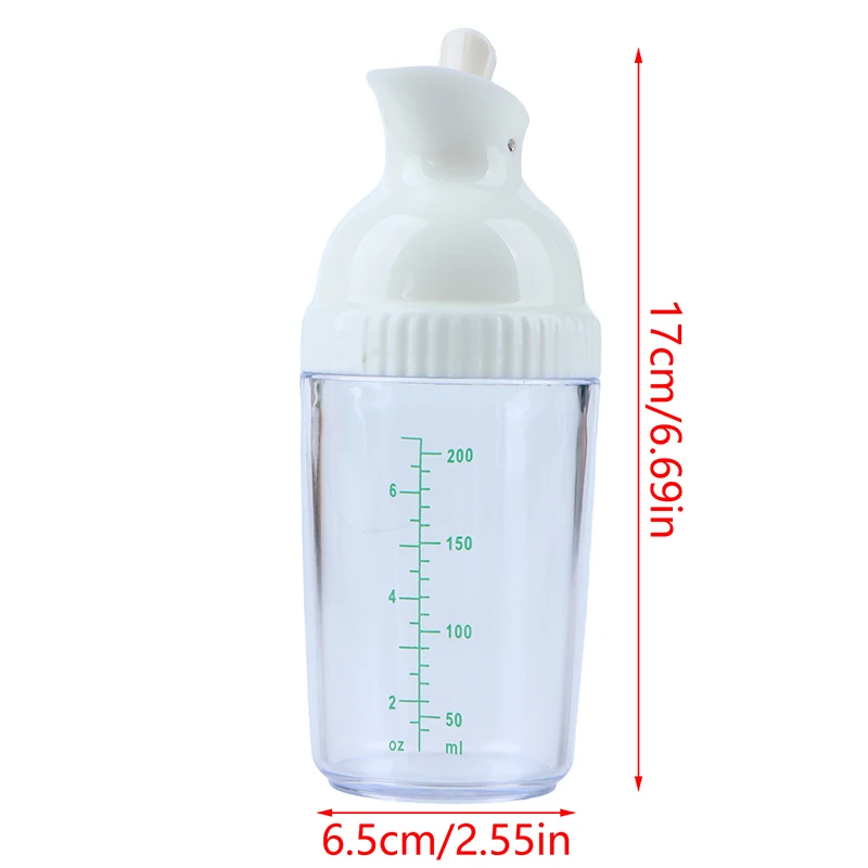 Easy Grips Salad Dressing Shaker Dispenser Leakproof Container Bottle Salad Dressing Shaker Sauces Mixer Bottles