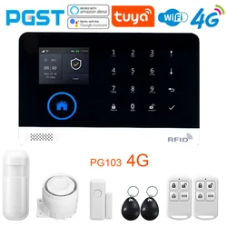 Intelligent Alarm Device with Advanced Detection and Smart Life Control - UK Plug (PG - 103 4G)