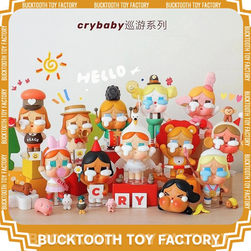 

Crybaby Cute Blind Box Cruise Series Surprise Guess Bag Mini Anime Peripheral Figure Mystery Room Decoration Children Toys Gifts
