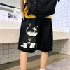 M-5XL Summer Men's Hip-hop Cool Cat Printed Shorts Loose and Casual Student Instagram Trend Capris 1