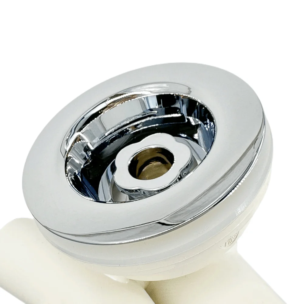 80mm Cover 32mm Water-in Jet Nozzle Ultra-thin Adjustable Nozzle (V-type) Massage Bathtub Bubble Hot Tub Water Jet