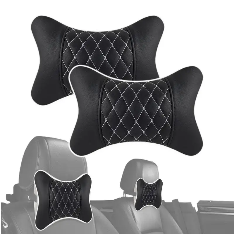 자동차 목 베개, 자동차 머리 받침 베개, 보호용 자동차 머리 받침, 편안한 운전용 머리 받침, 2 개