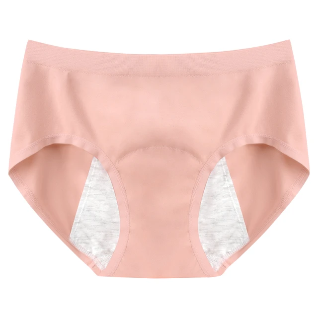 Nadia Go Women's Mid Waist Underwear Ladies Soft Briefs Panties Female  Menstrual Period Panties Postpartum Protective Underpants - AliExpress