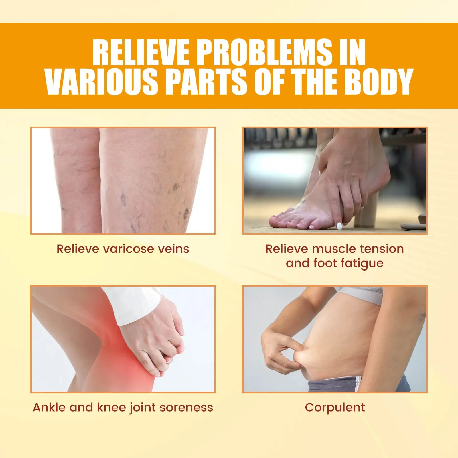 Slimming Health Socks Ionic Body Shaping Stretch Socks Relieve Varicose Veins Leg Fatigue Better Blood Circulation Non Slip Sock