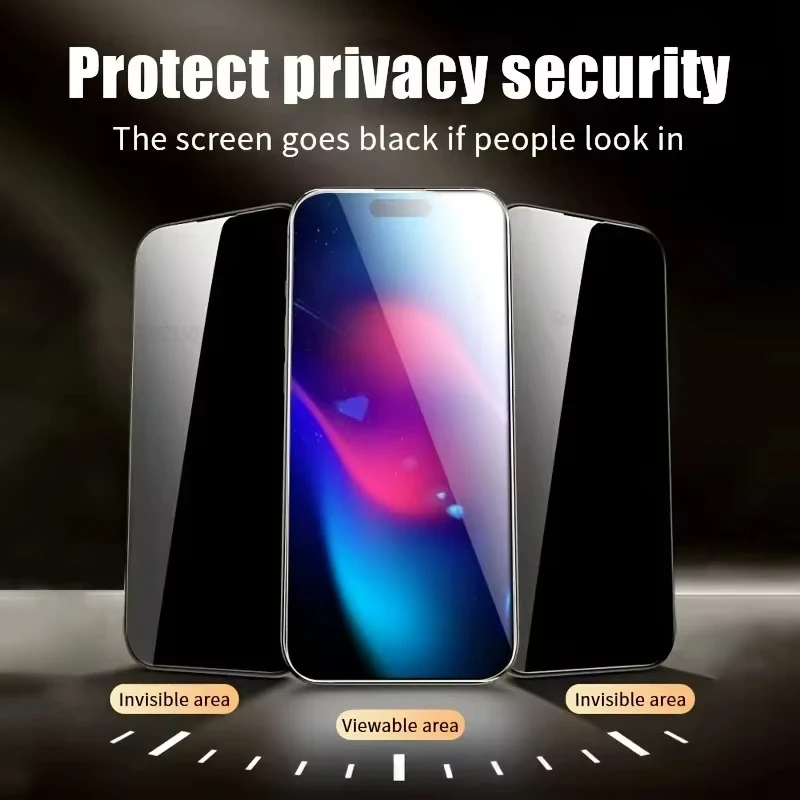 1-5PCS Privacy Tempered Glass For Samsung A56 A36 A55 A35 A54 A33 A26 A25 A16 A17 A15 A34 A24 A14 A13 A07 A06 A05S Anti-Spy Film 3