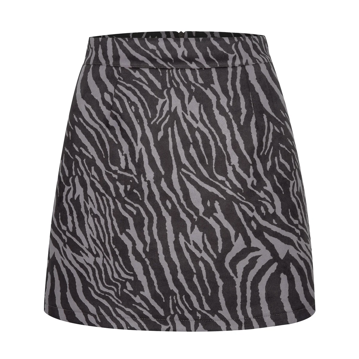 thumbnail image 1 of Novedad en 2023, moda para mujer, otoño invierno, estampado de leopardo, falda de gamuza, cintura alta, cremallera, línea A, ropa de calle, sexy, ceñido al cuerpo, Y2k Jupe, 1 of 5