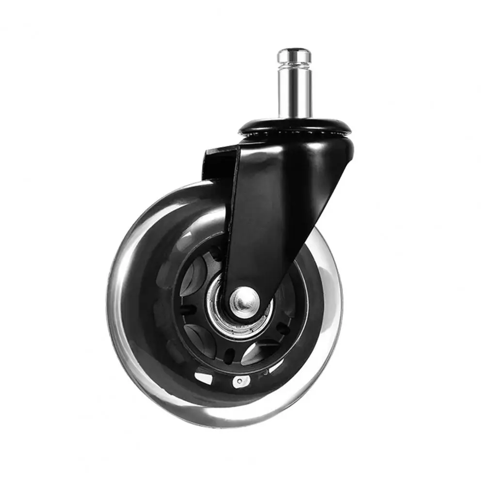 75 מ "מ כיסא משרדי גלגלים שקטים כיסא גלגלים שקט הרצפה מתגלגל חלקה להגן על החלפת סט החלפת סט לחללי עבודה משותפים