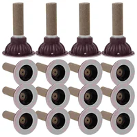 50 Sets Handmade Moxa Roll Sticks Effective Moxa Sticks with Base Moxibustion Accessories 1