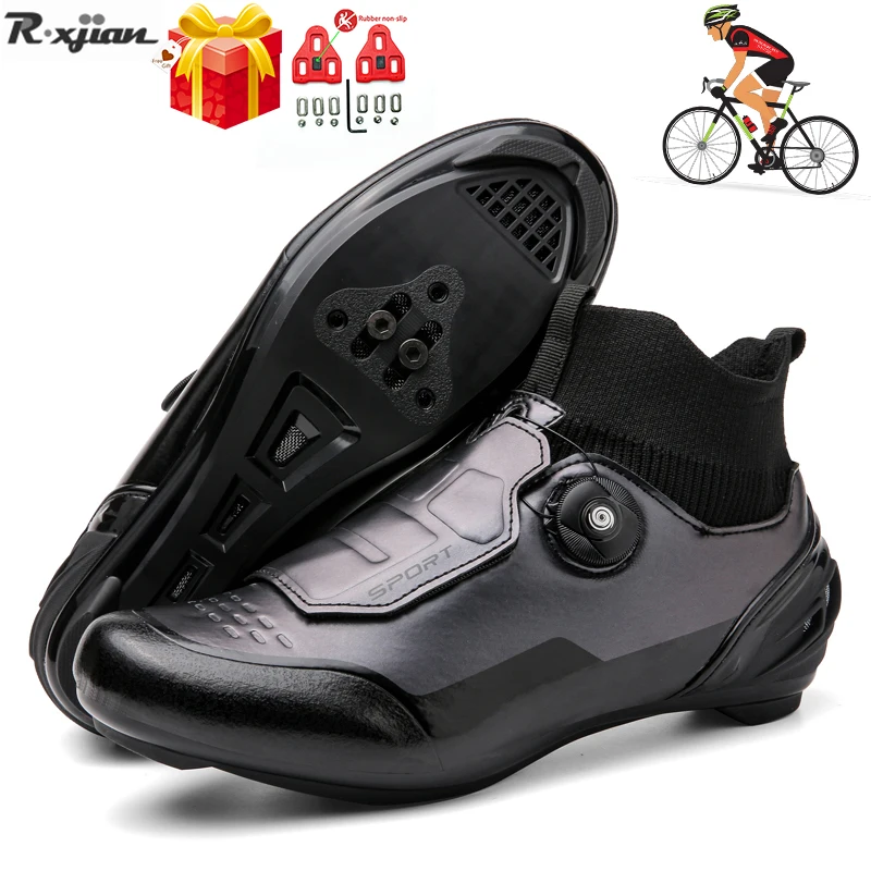 WinterCyclingShoesMenHightopWaterproofMtbbikeShoesCleats