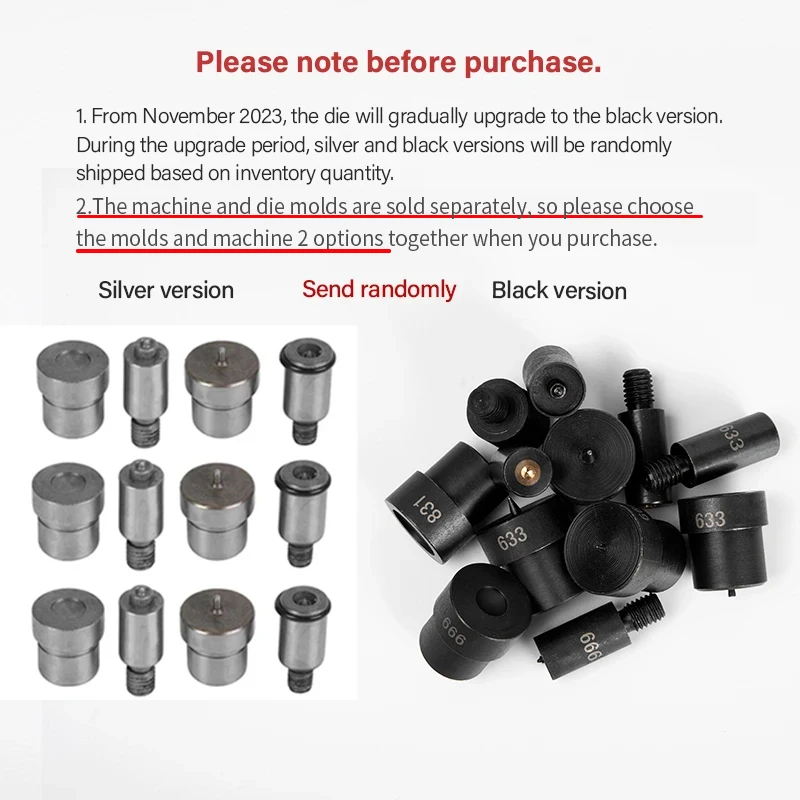 WUTA Hand Press Button Installation Machine Tool