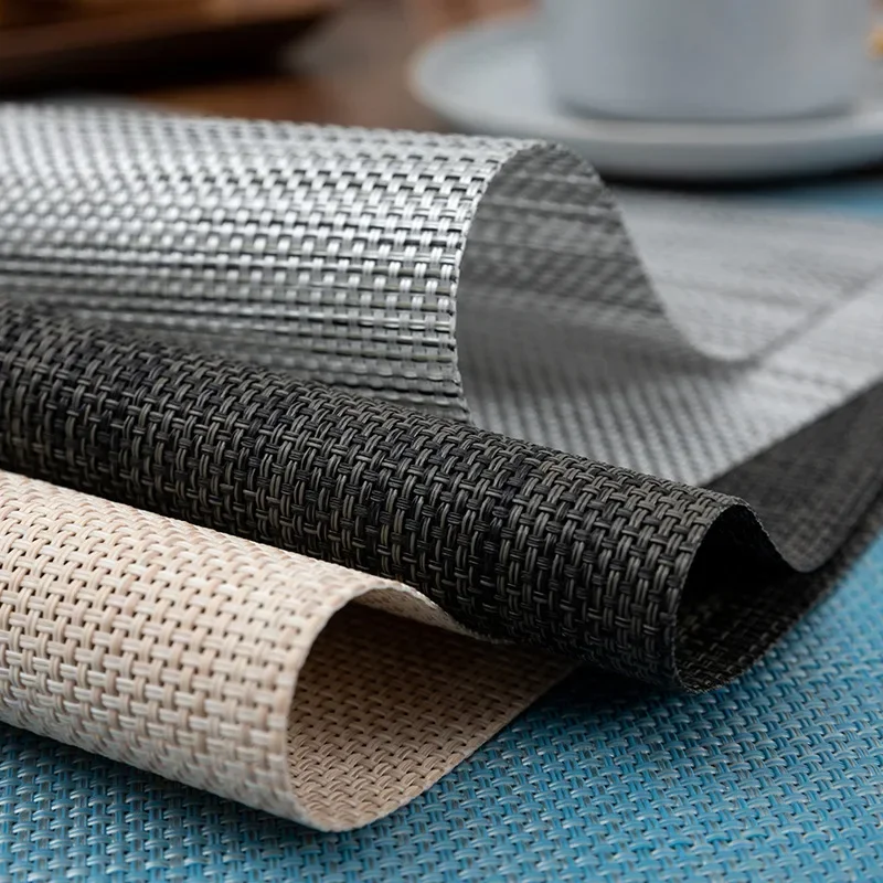 PVC Weave Placemats Set 4
