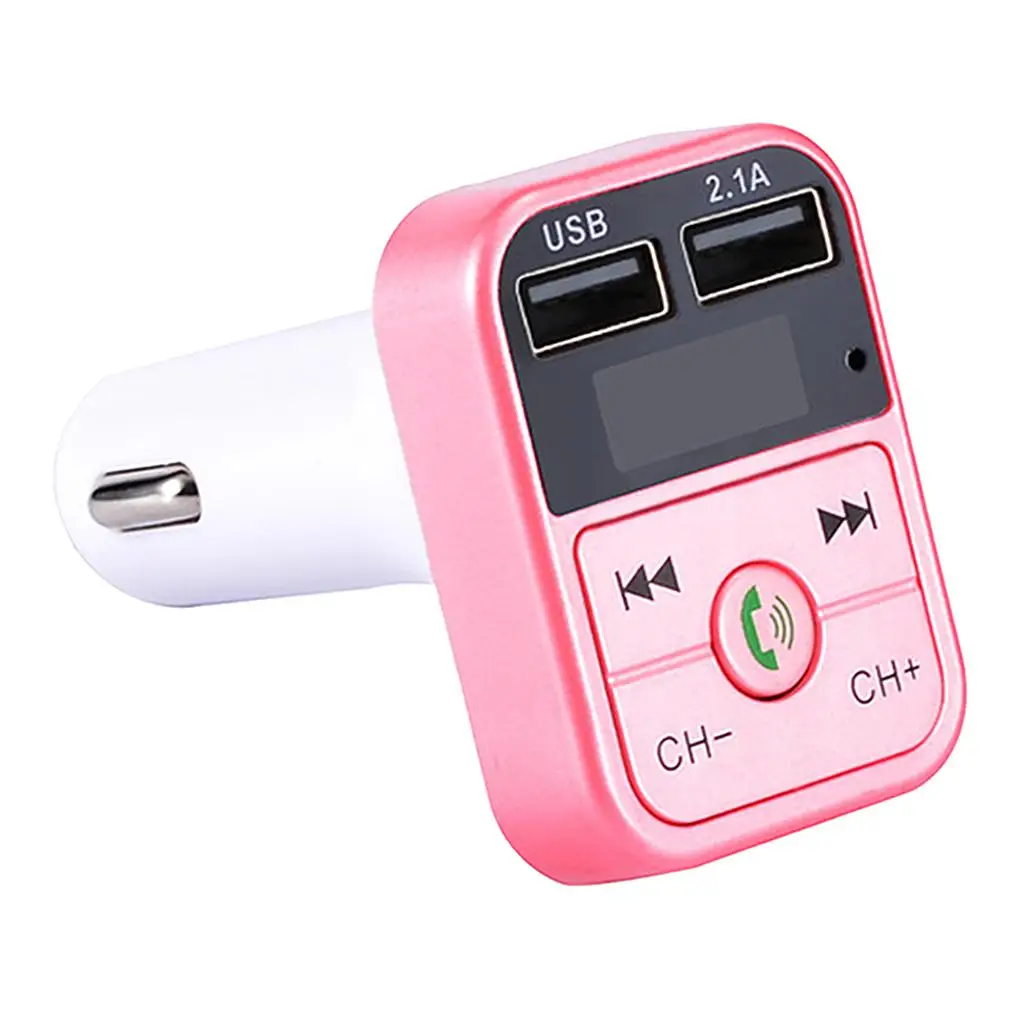 

Fm Transmitter Bluetooth 4.1 Wireless Car Usb Charger Handsfree Mp3 Player