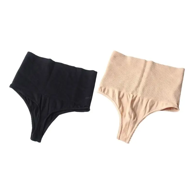 Tummy Control Women High Waist Thong Seamless Invisible Body Shaper