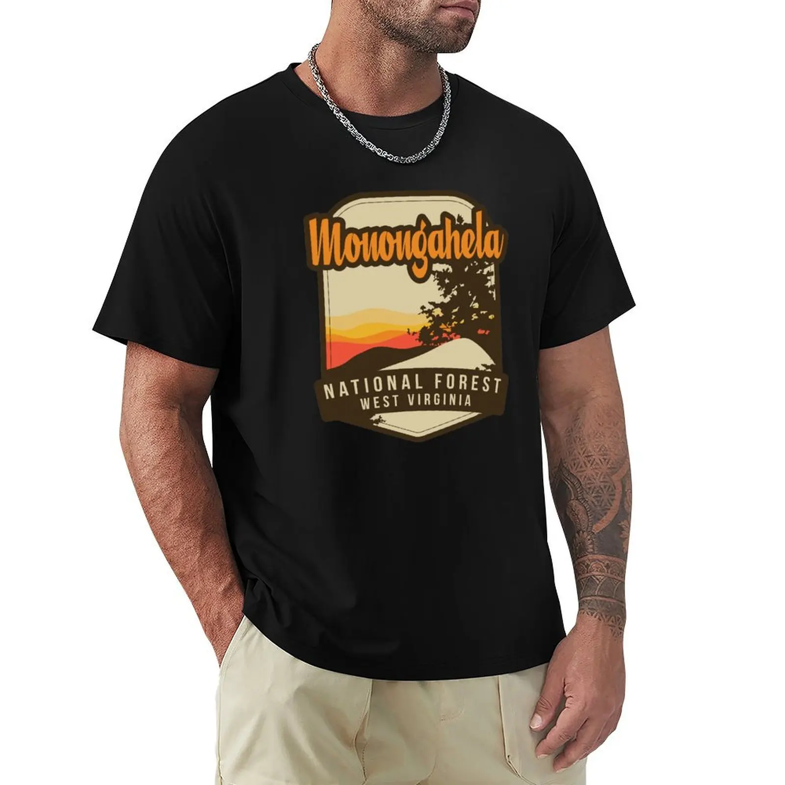 

Monongahela National Forest T-shirt hippie clothes anime mens funny t shirts