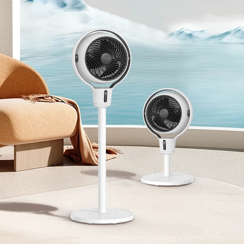 

Smart Frog dc pedestal fan purifier vertical air circulation fan with remote control