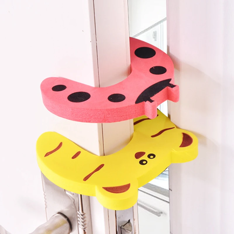 2/5pcs Baby Safety Door Stopper Anti-Pinch Hand