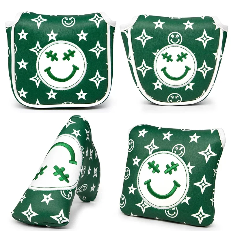 

Головные уборы для гольф-клуба Green Lucky Smile премиум кожаные головные уборы