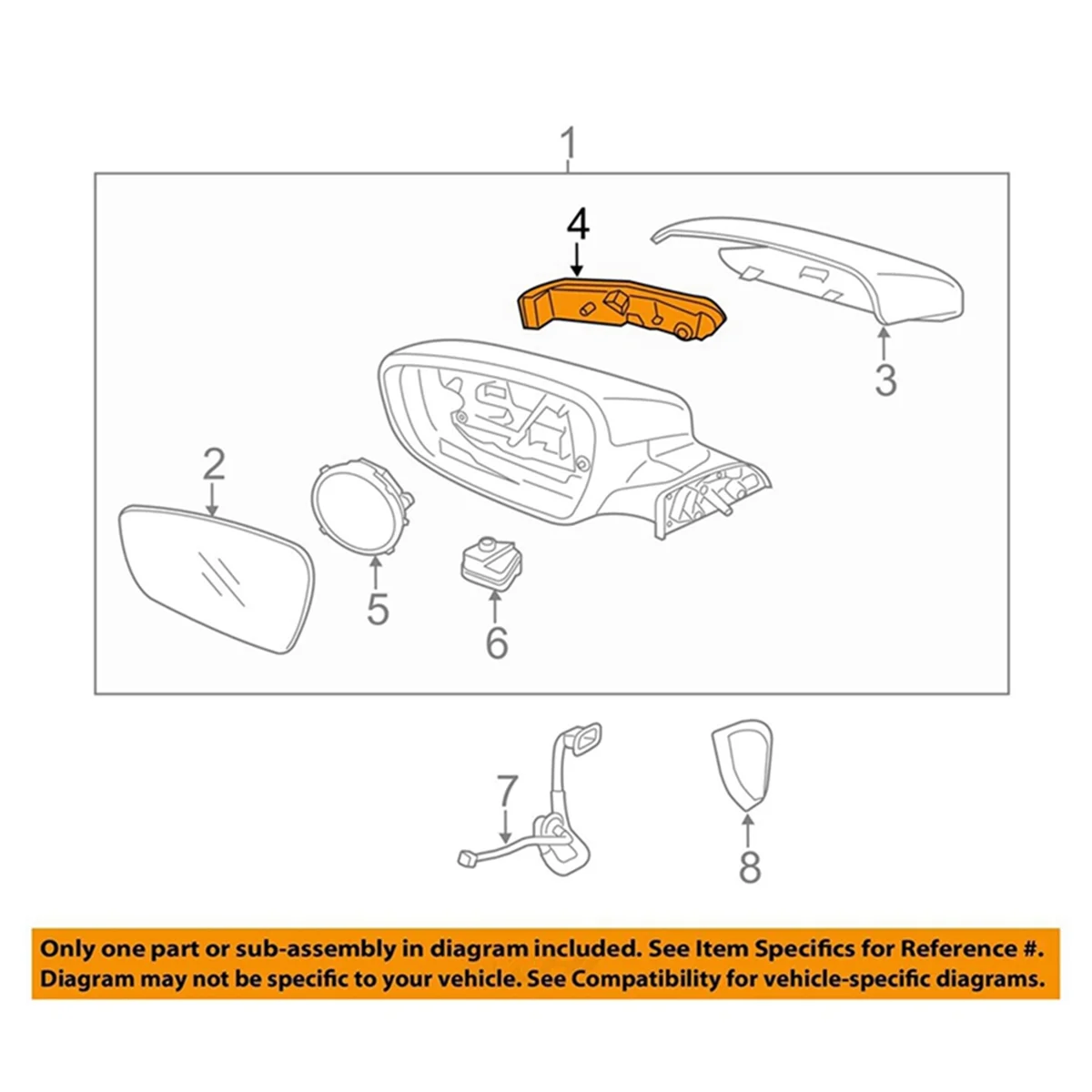 

1 пара, зеркальный индикатор поворота для KIA K3 12-16 87614-A7000 87624-A7000