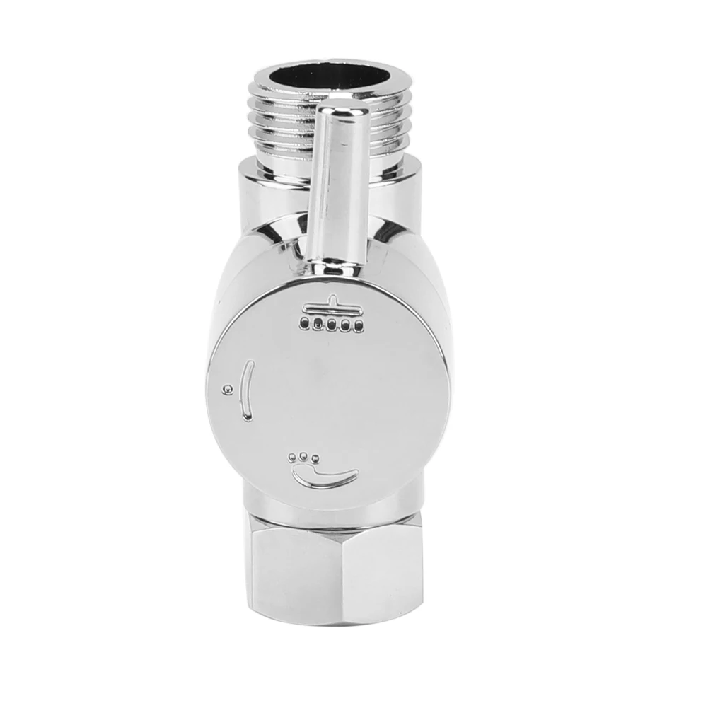 Se6fcfdacfaba47b789ffb34c1a80ebcdc 3 Way Shower Head Diverter Valve G1/2 Three Function Switch Adapter Connector Head faucet Bathroom Accessories Mallzona