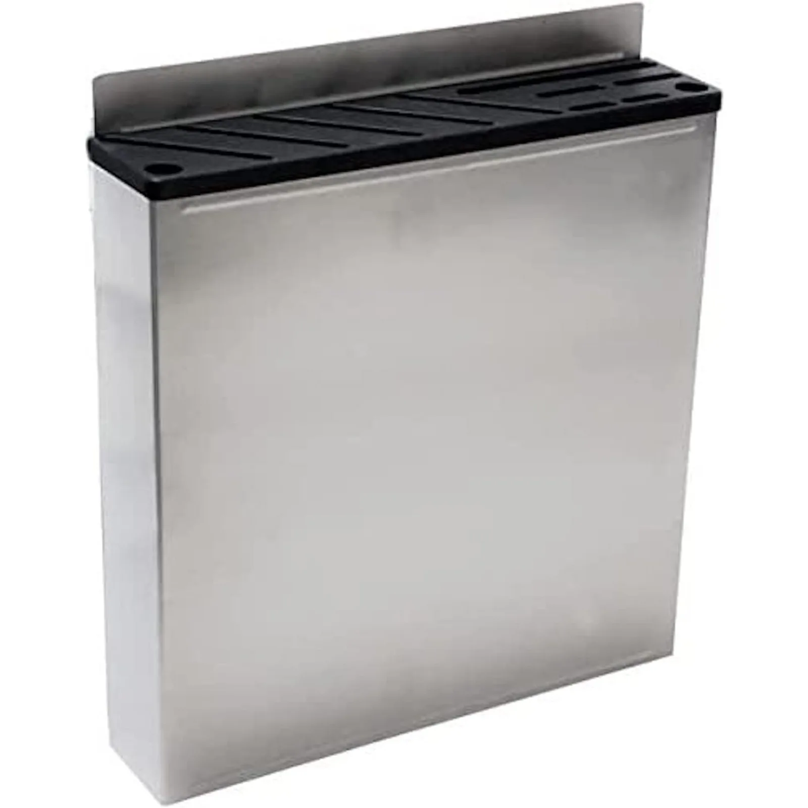 

US Restaurant/Commercial Kitchen Knife Rack - Holds 10 Knives & Honing Steels - Steel Wall Mounted Knife Storage