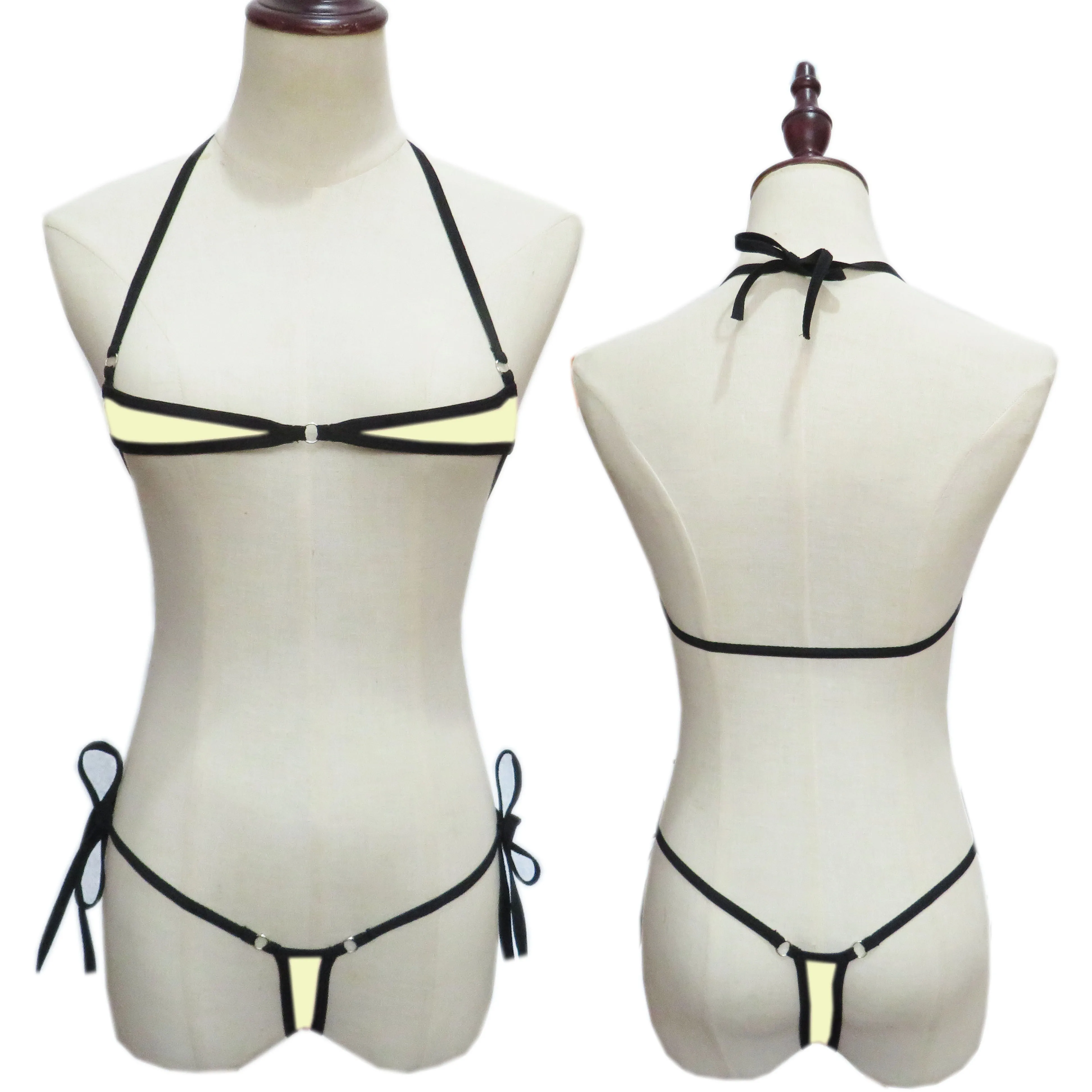 Women Sexy Micro Mini Bikini Thong Underwear G-string Bra Swimwear High  Quality Swimwear - Exotic Sets - AliExpress
