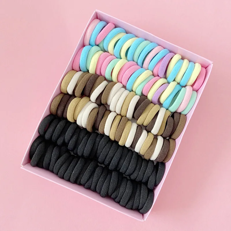 Haarspangen-Kombinationsset für Kinder mit elastischem Band, Baby-Haarkreis, Haar-Accessoire mit Randklammer für Mädchen, Baby-Prinzessin-Haarseil. – Detail 5