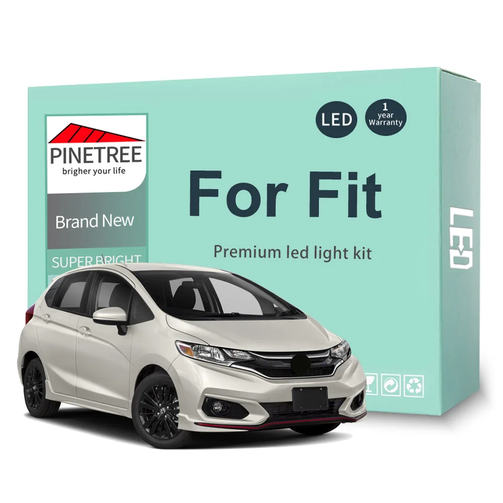 Car Led Interior Light Kit For Honda Fit Jazz 20012015 2016 2017 2018