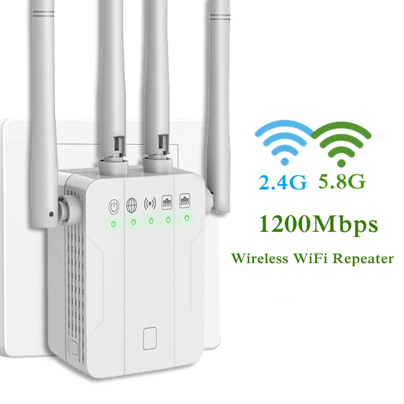 

KuWFi 5 ггц WiFi ретранслятор беспроводной Wifi удлинитель 1200Mbps усилитель Wifi сетевой усилитель 2,4G WiFi ретранслятор сигнала точка доступа