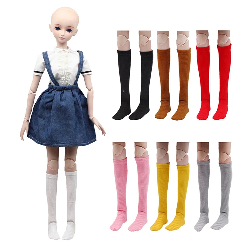 

Doll Accessories Fashion Socks Stockings Variety Of Multi-color For 1/6 1/4 1/3 Doll Clothes Children Gifts