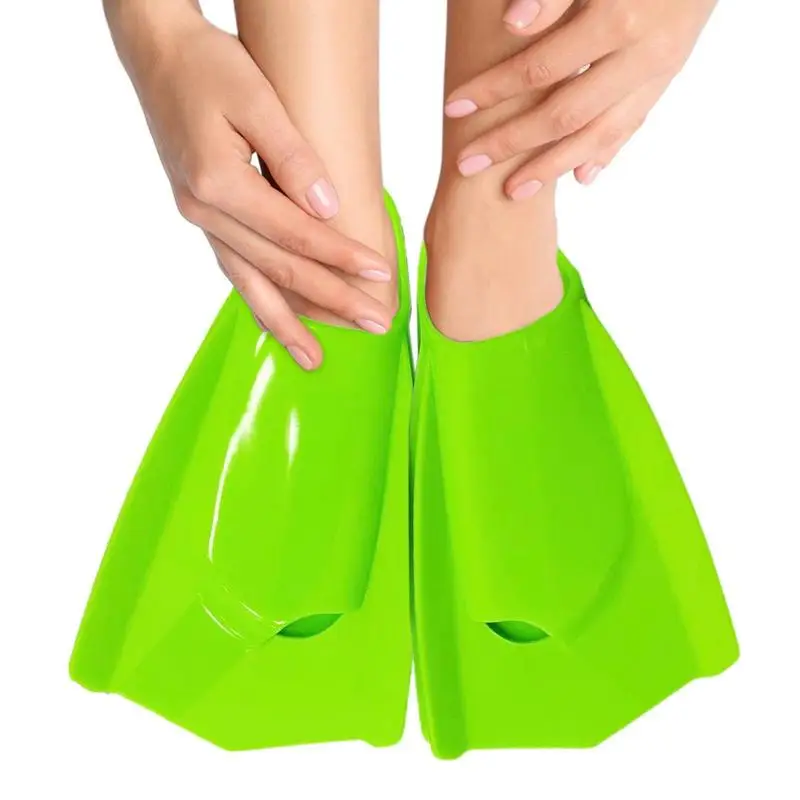 

Swim Training Fins Silicone Professional Scuba Short Diving Fins For Men Women Snorkeling Swimming Fins Flippers Equipment