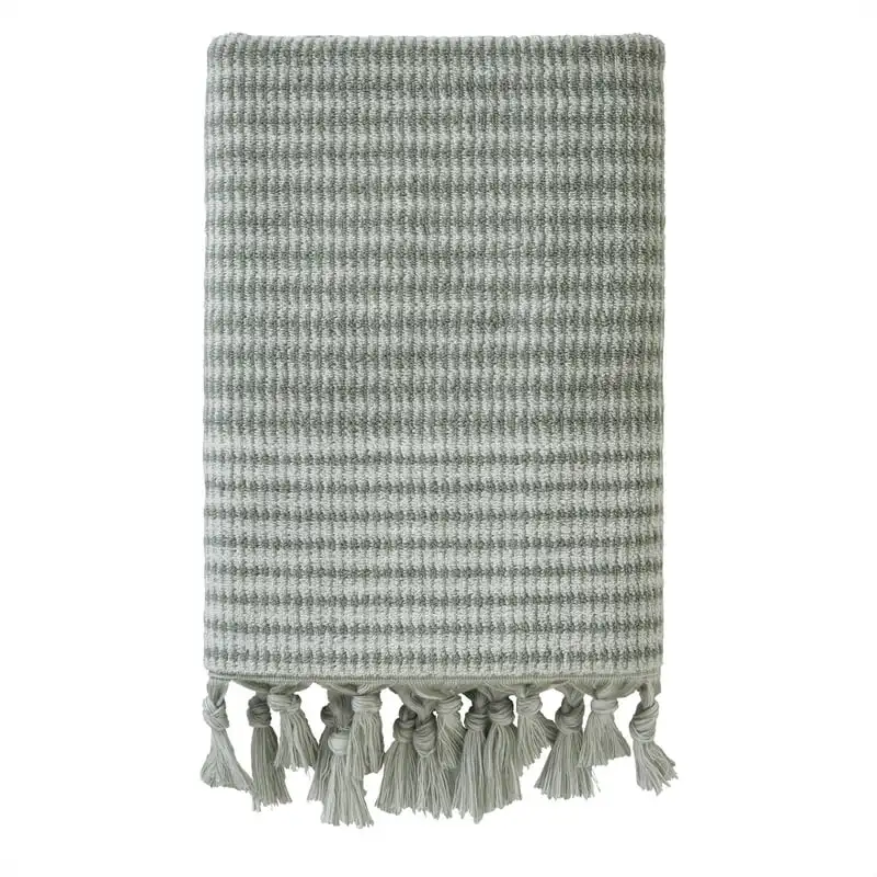 

Cotton Bath Towels, White, Green, Multi-color
