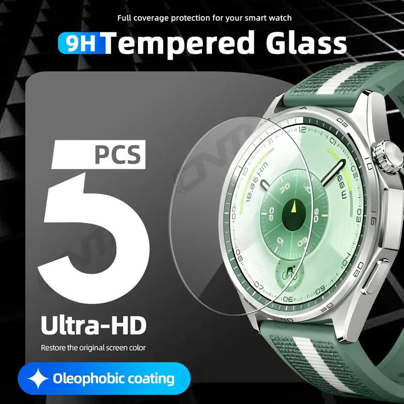 9H Tempered Glass for Huawei Watch GT 6 Pro 46mm 41mm, Premium Screen Protector Durable HD Anti-scratch Film for GT6 Accessories - Image 7