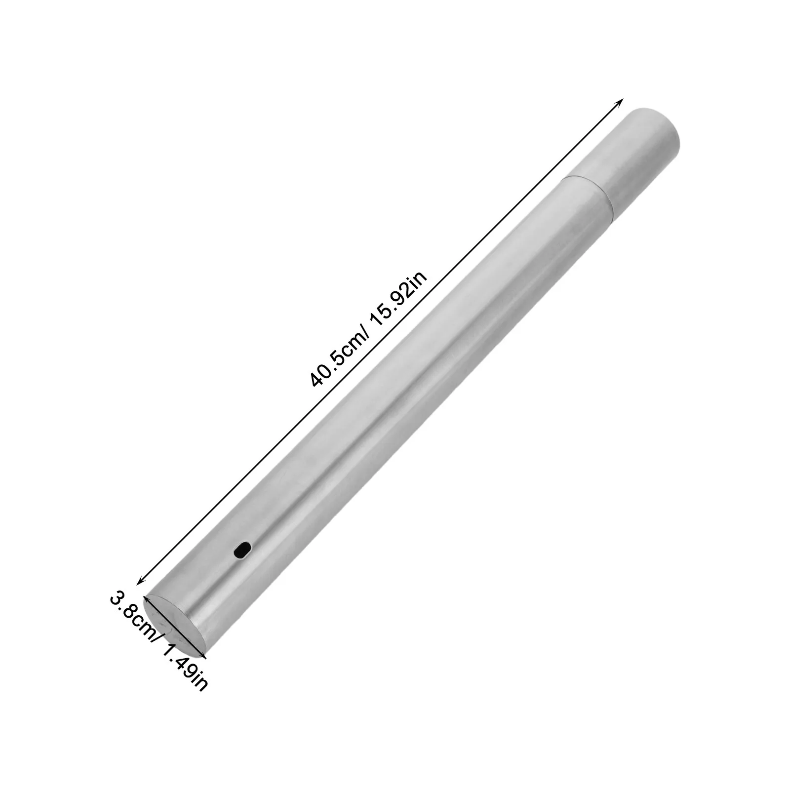 2Pcs 출생 증명서 보호 커버 튜브 방수 찢어짐 방지 금속 주최자 여행용 보관용 실린더 실린더 박스