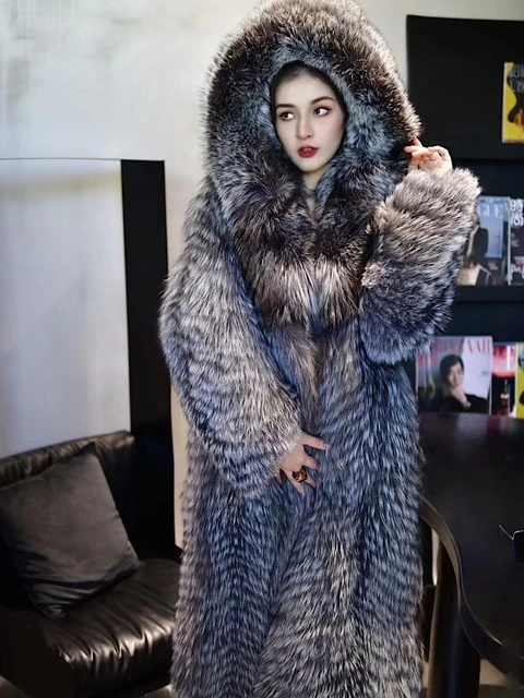 Golden Isle Fox Fur Coat - Women's Fur Coat - Estate Furs