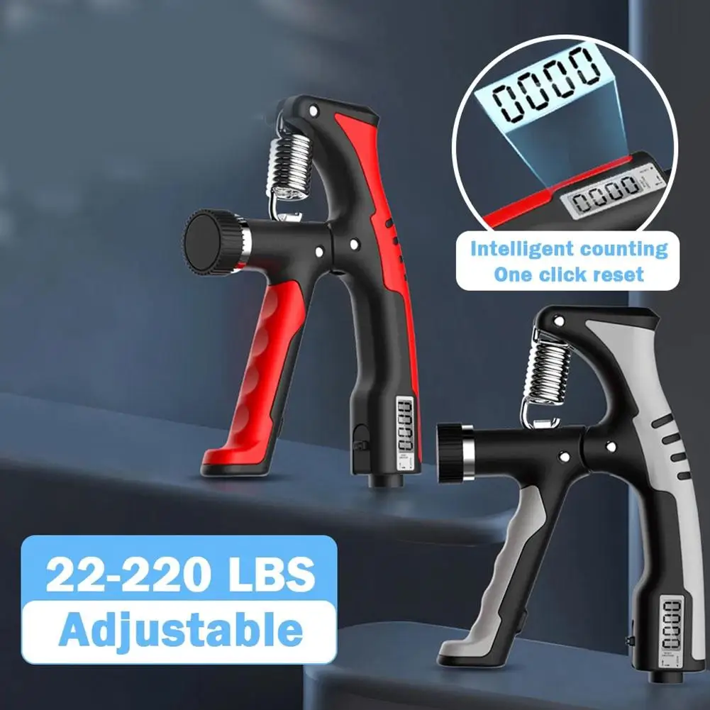 

6.29 Inch Finger Trainer With Digital Counting Professional Hand Grips For Wrist Strength Arm Muscle Training Exercise 2 Co R8W0