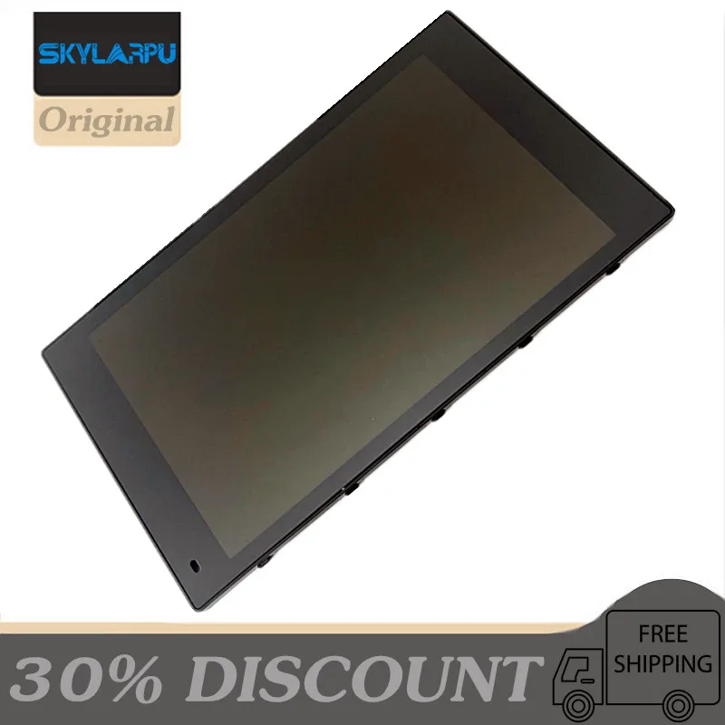 Original Polegada Ltr508sl01 Completa Tela Lcd para Garmin Driveluxe 51 Gps Display Lcd Painel de Toque Digitador da Tela com Quadro - Imagem 2