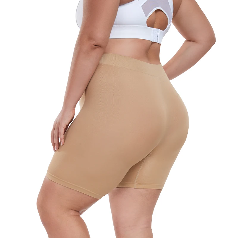 Seamless Shapewear Women Tummy Control Shorts Anti-Chafing Thigh Slimmer Butter Lifter Body Shaper Safety Panties 3XL 4XL