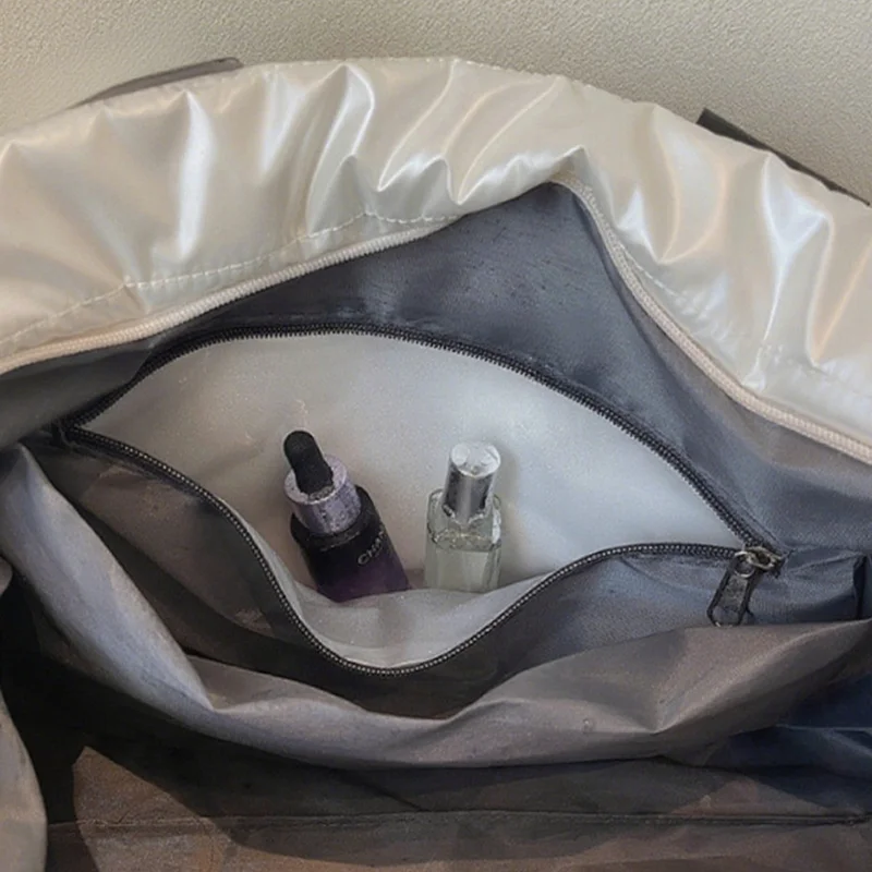 Large Capacity Women's Travel Bag Waterproof Nylon Fashion Shoulder Bag For Women Dry-wet Separation Fitness Bag Yoga