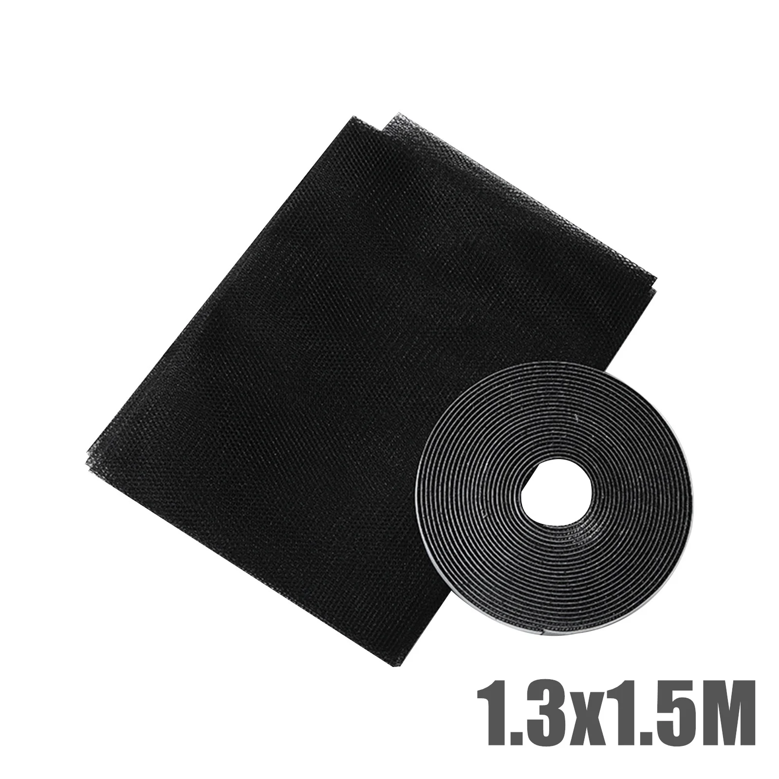 black 1.3mx1.5m