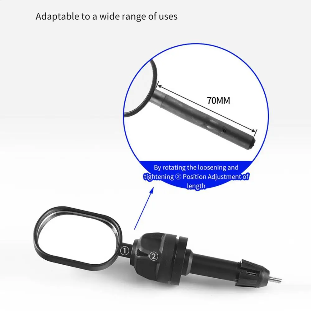Description Picture 6 of itemBicycles Rearview Mirrors For Handlebars 360 Degree Adjustment Bikes Side Mirrors Bikes Mirrors For Handlebars Bikes Rear View