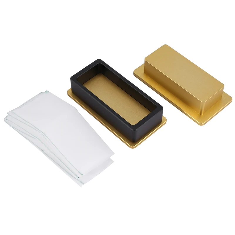 

2X4inch Rosin Pre-Press Mold Aluminum Material Mould For Concentrates Wax Oil Rosin Pressing Machine Extracting Tool