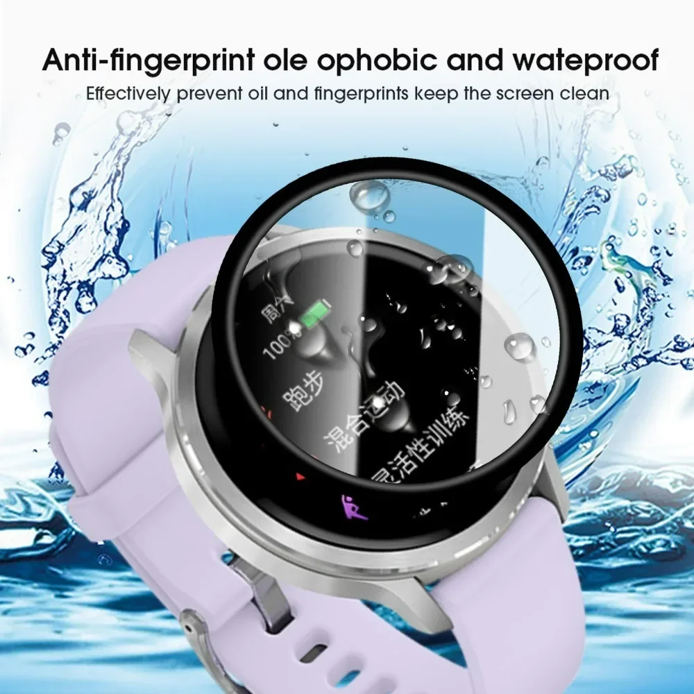 Ultra-HD Full Coverage 3D Curved Screen Protector for Smartwatches - 1 to 5 Pack