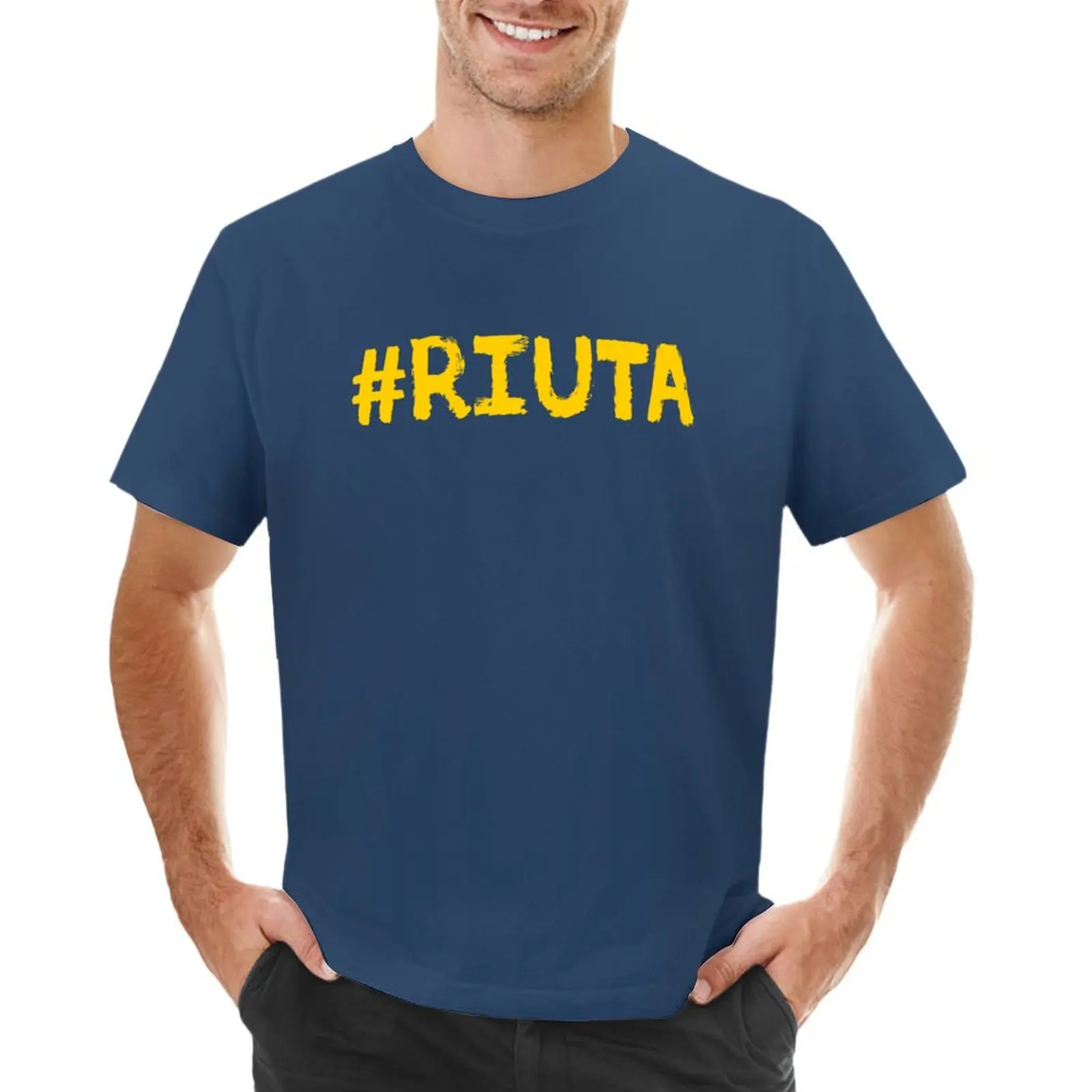 

RIUTA Los Angeles T-shirt for a boy heavyweights sports fans hippie clothes men graphic t shirts