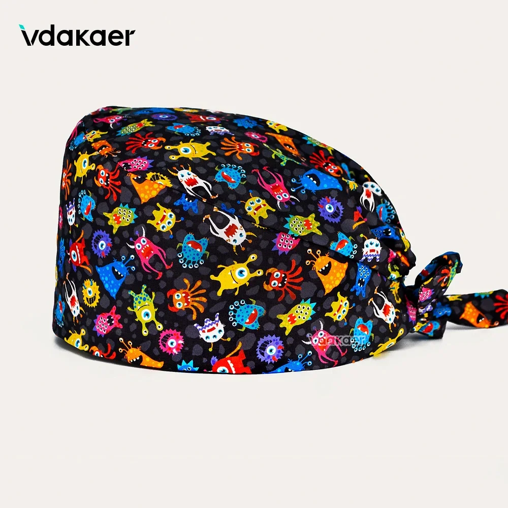 mens surgical scrub cap for the surgeon Doctor Nurse surgical hat lab work scrubs hat
